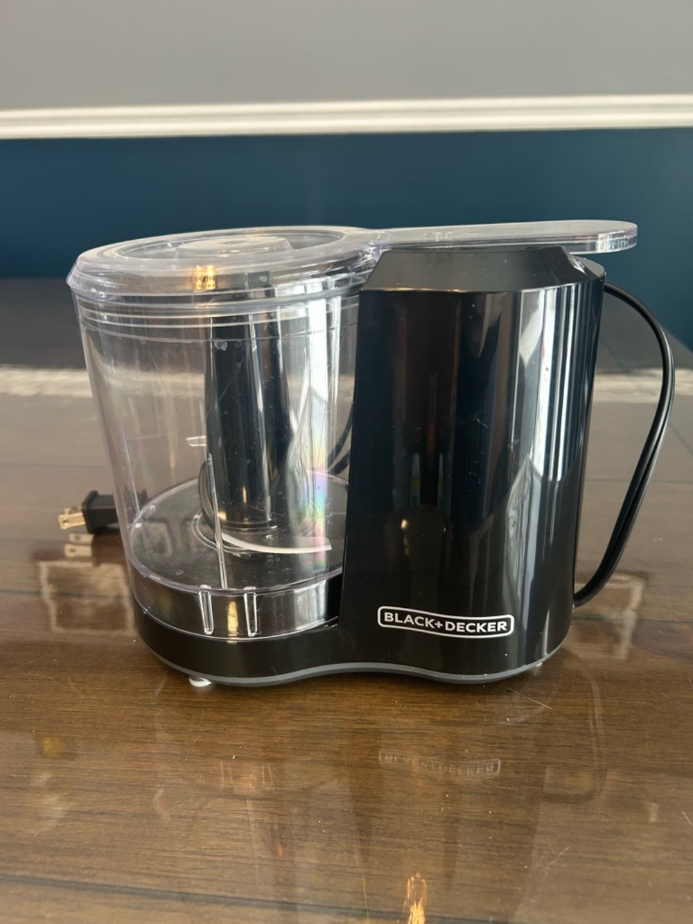 Black & Decker Black Electric Coffee/Spice Grinder with Clear Hopper